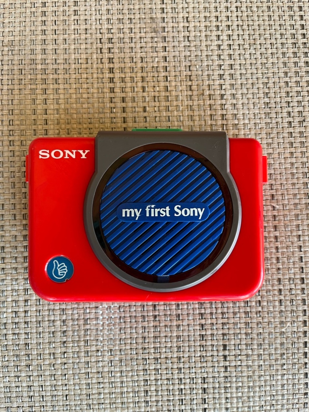MY FIRST SONY WALKMAN collectible cassette player